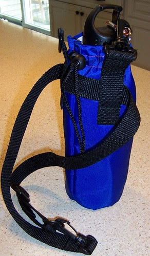 Mets 'Believe' water bottle carrier