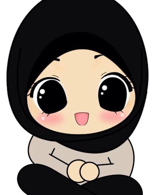 71+ Populer Foto Kartun Berjilbab Lucu Dan Imut, Gambar Kartun