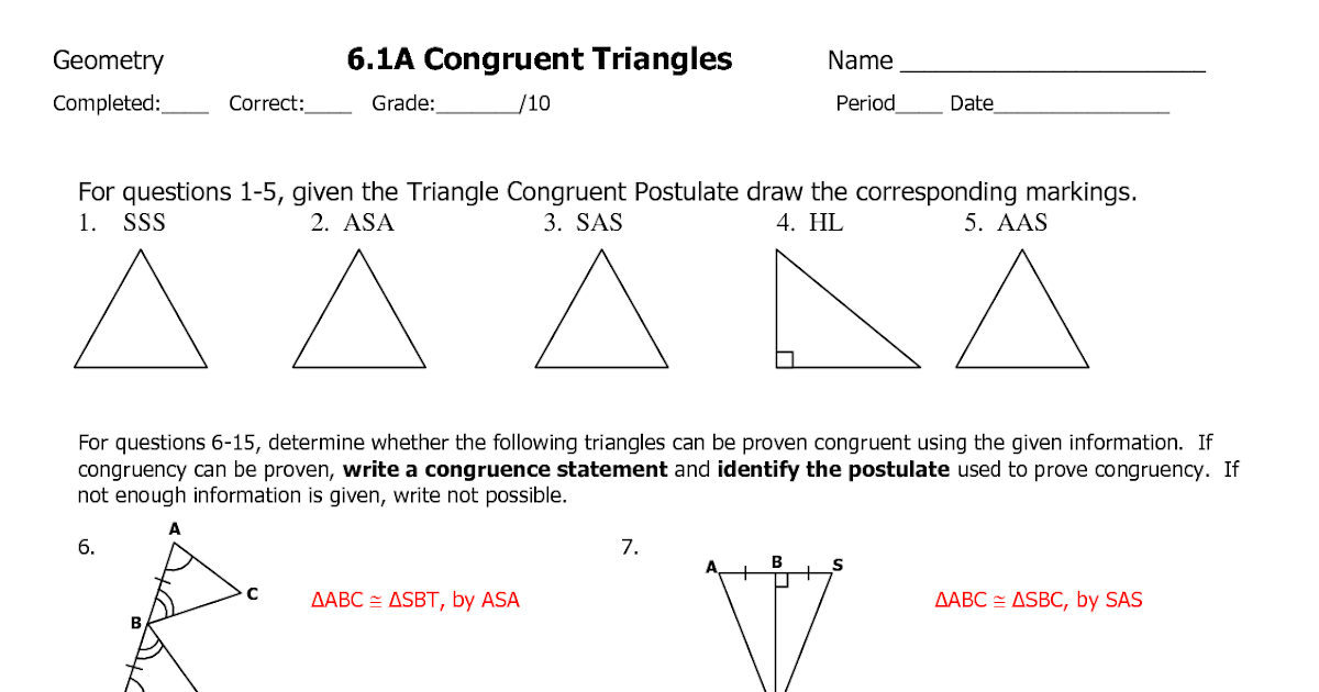 9th Grade Geometry Proofs Worksheet - worksheet