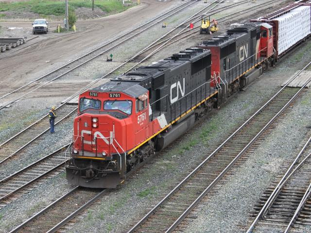 CN 5761 in Edmonton, Alberta