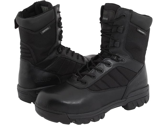 bates steel toe combat boots