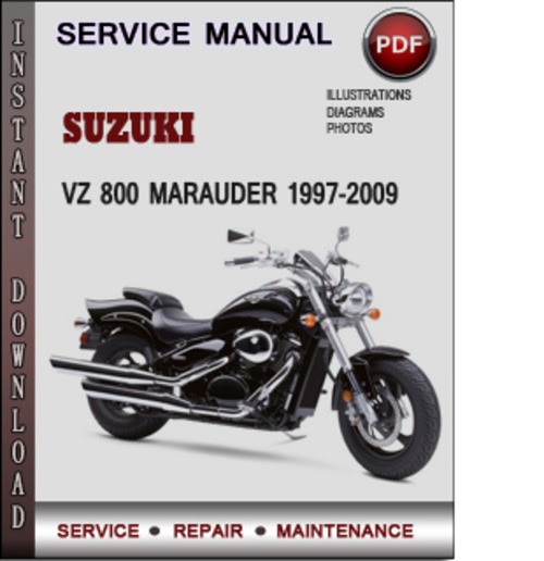 1999 Suzuki Marauder Vz800 Owners Manual