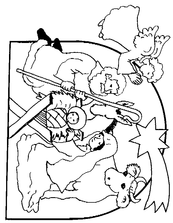 Disegno Grotta Di Natale Da Colorare Coloratutto Website