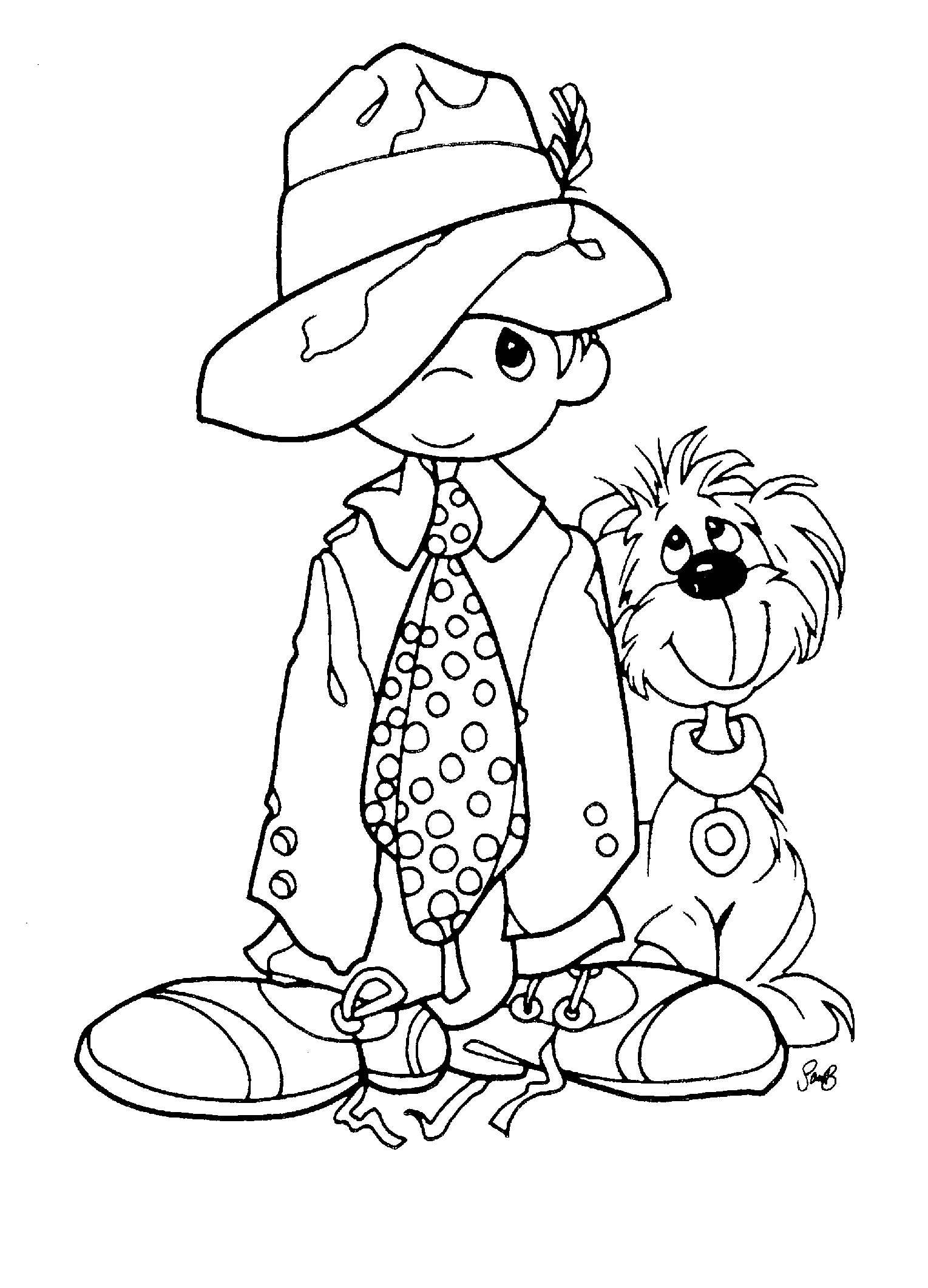 Coloring Pages For Girls: More Precious Moments Coloring Sheets