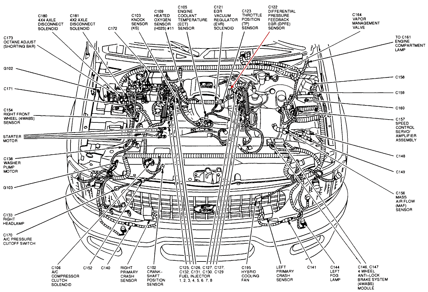 Ford Excursion Engine Diagram - Wiring Diagram