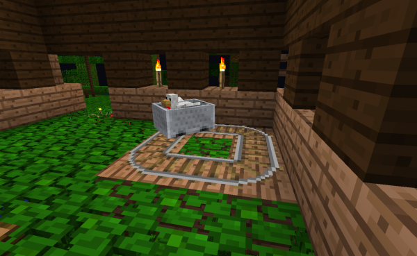 最高のマインクラフト 上マインクラフト トロッコ 分岐