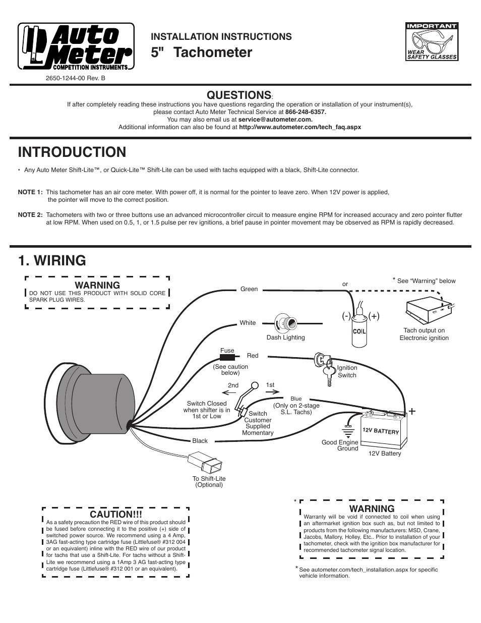 Wiring Diagram For Tach - Wiring Diagram Schemas
