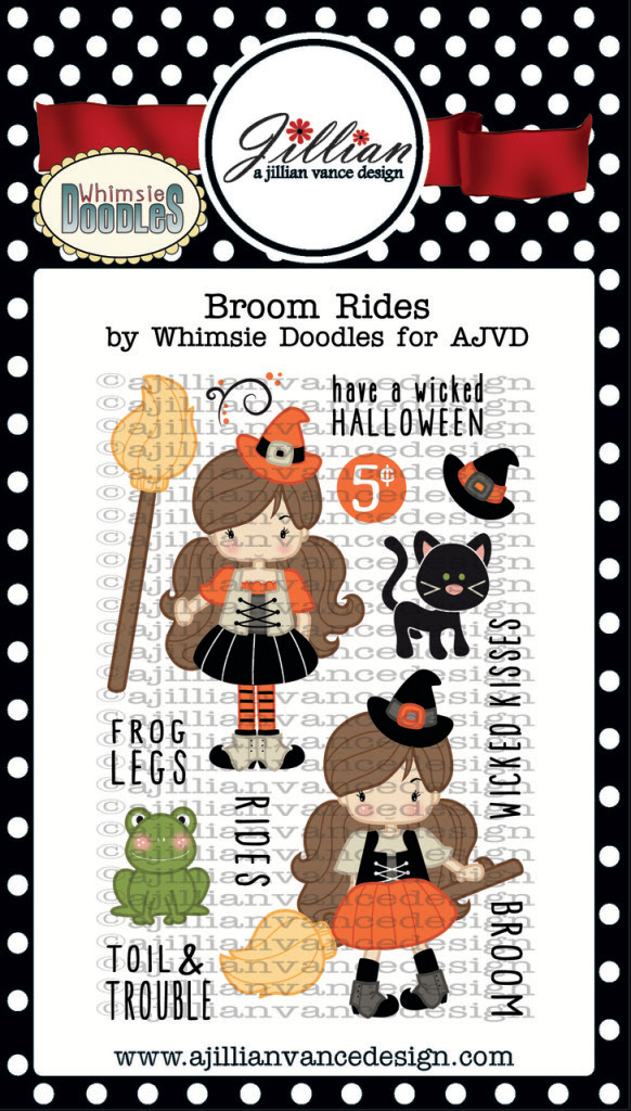 Broom Rides Stamp Set (A Jillian Vance Design)