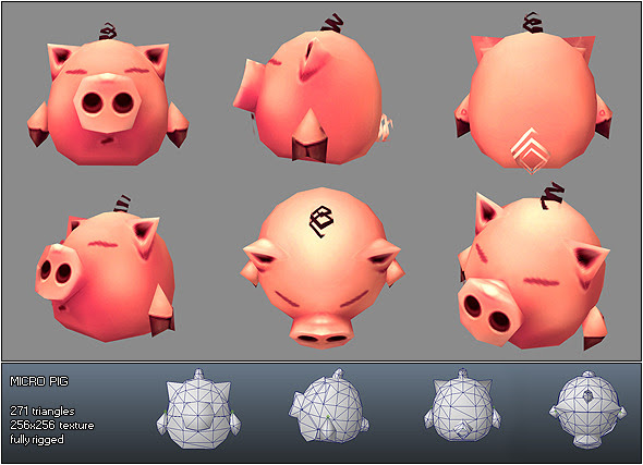 Micro Pig Melvin 3DOcean - Animals 168741 torrent Micro Pig Melvin 3DOcean - Animals 168741 torrent