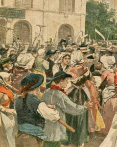 Enfrentamentos em muitas regiões da França como consequência das leis anticatólicas do governo. A polícia invade violentamente a Igreja de Santo Hilário, em Poitiers.