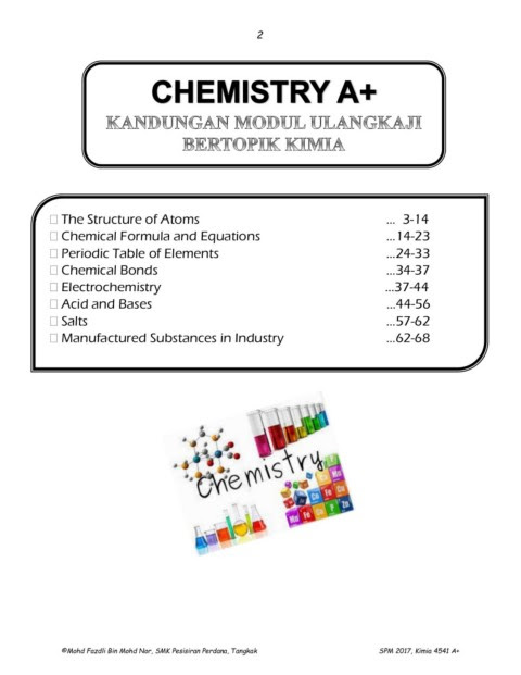 Soalan Kimia Tingkatan 4 Kertas 2 / Myb Buku Latihan Kertas Soalan