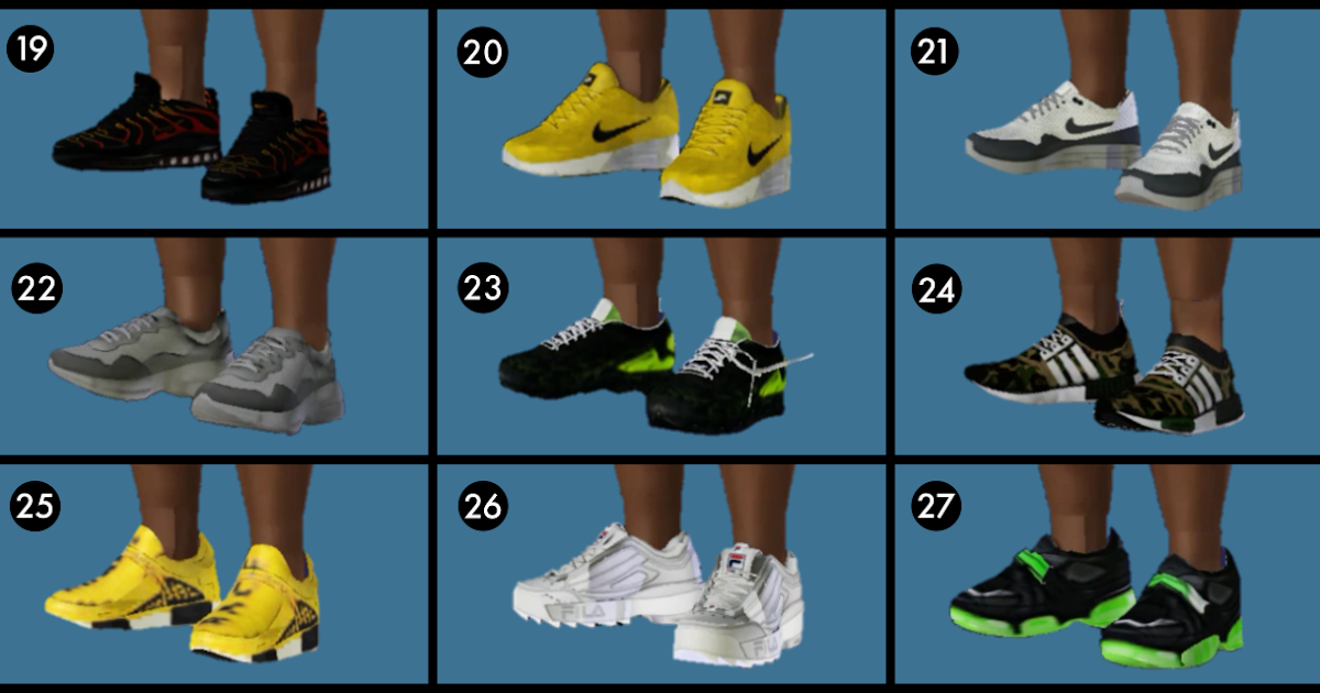 Jordan Shoes Sims 4 Cc I Just Want To Thank Everyone Who Downloaded