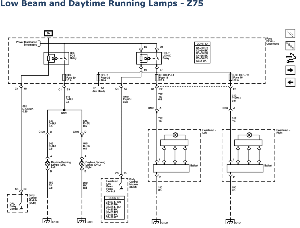 shopde shopde: Daytime Running Lights Wiring Diagram
