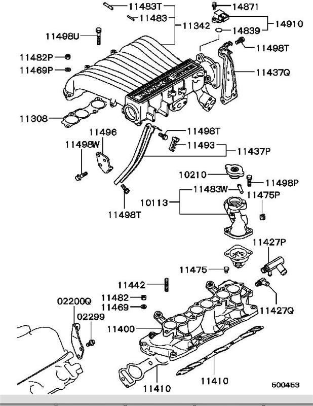 Mitsubishi 3000gt Engine Diagram