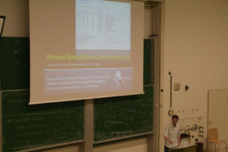 Christoph Mayerhofer on ReviewClipse (© Markus Musil)