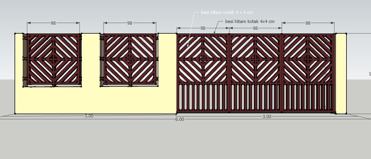 Contoh Desain Pagar Rumah Dari Hebel Unik Desain Interior Exterior jpg (1300x560)