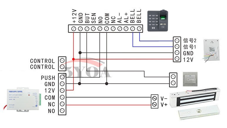 Wiring Diagram For Maglock