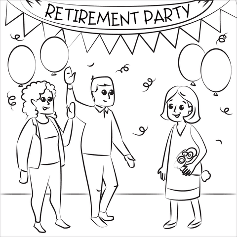 20 Retirement Coloring Pages - Printable Coloring Pages