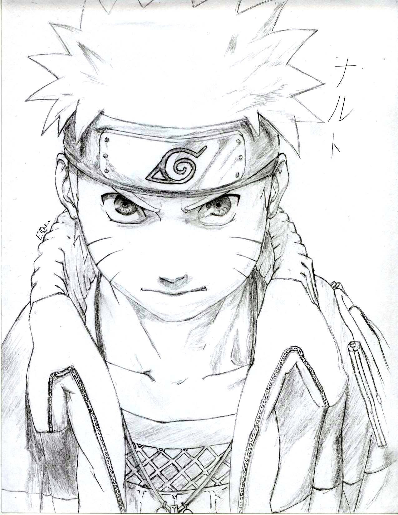 Gambar Naruto Lukisan gambar ke 2