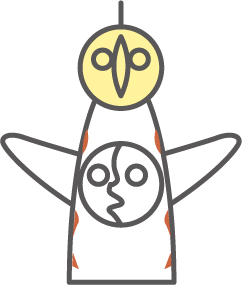 最新 太陽の塔 イラスト かわいい かっこいい無料イラスト素材集