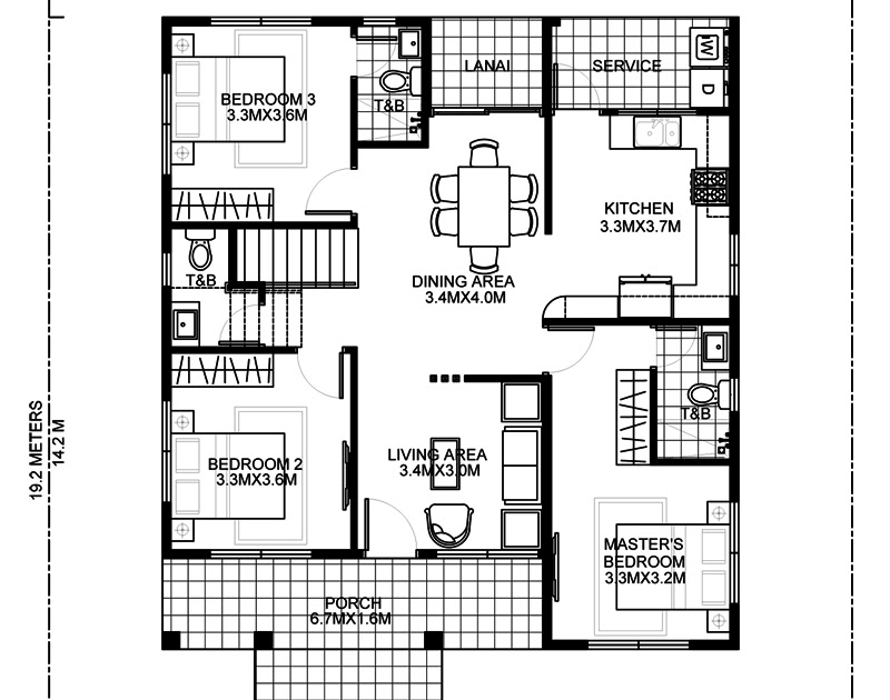 Trends For 2 Bedroom Floor Plan With Measurements In Meters Photos