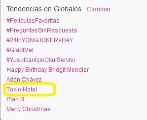 Curiosidade: Tokio Hotel é TT Mundial
