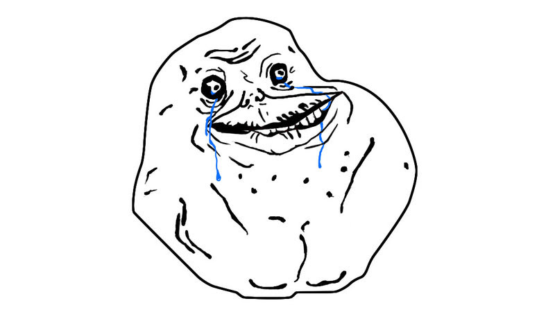 Image result for forever alone