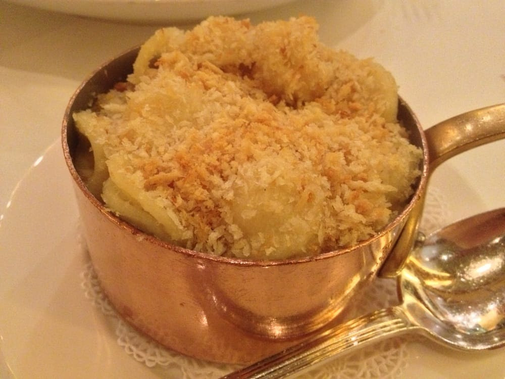 Napa Rose - Anaheim, CA, United States. Truffled mac and cheese with orecchiette pasta and Parmigiano Reggiano