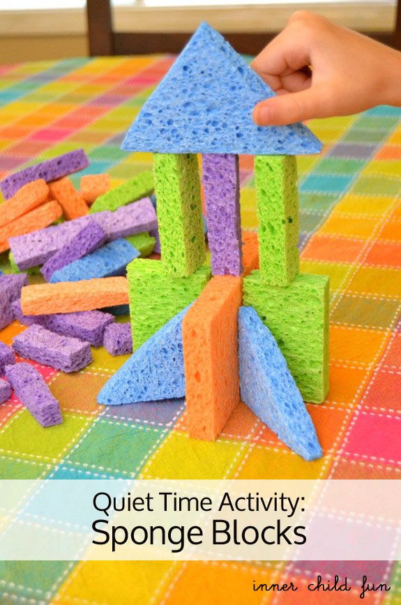 Sponge building blocks