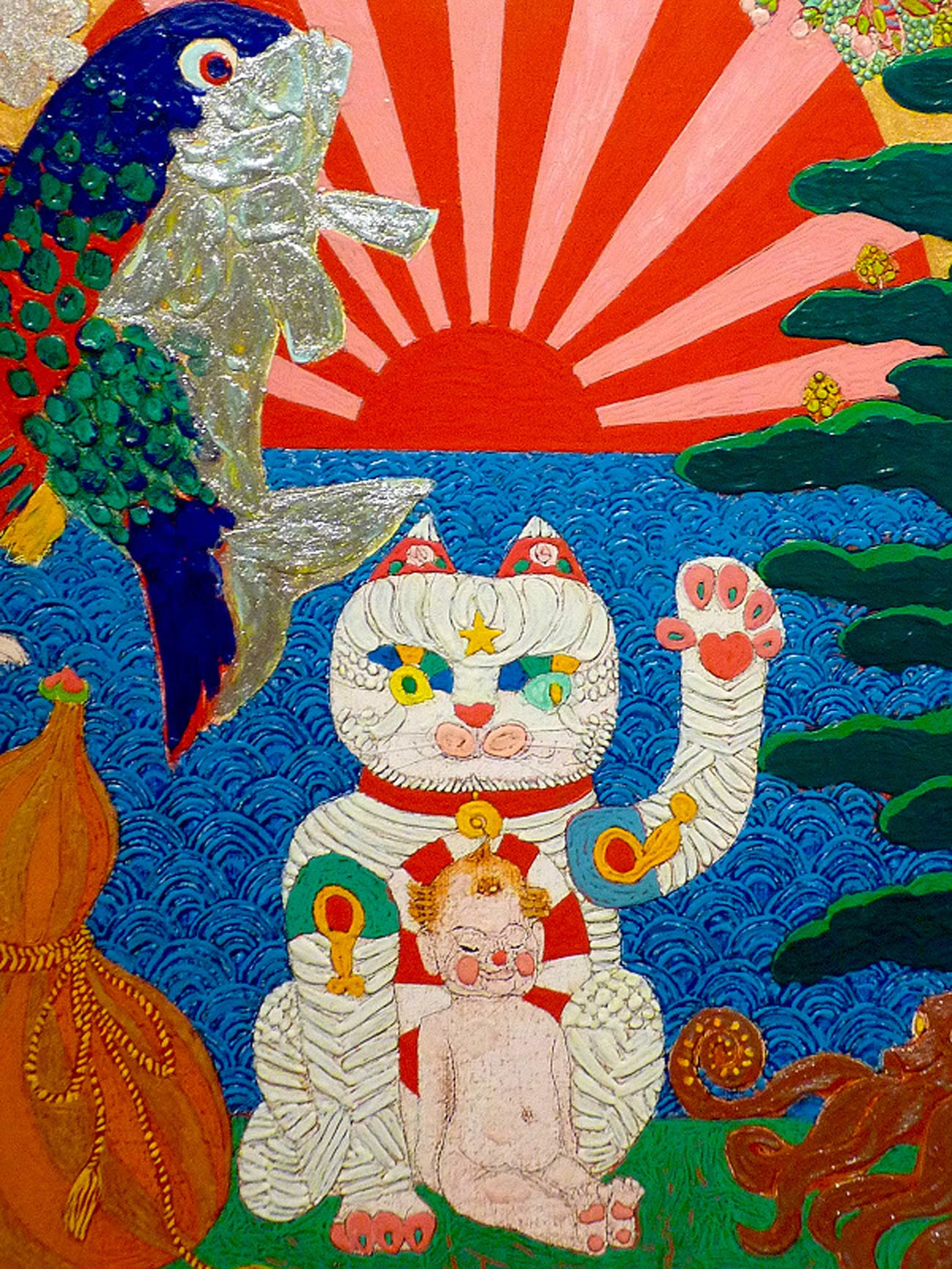 Chats et mayonnaise : Sumio Sugimoto, peintre japonais de l'enfance
