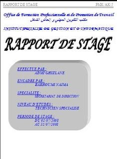 Exemple De Rapport De Stage Secrétaire Médicale  Le Meilleur Exemple