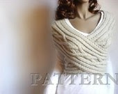 Knitting Pattern Cable knit Sweater Instant download knitting pattern Vest pattern Cowl Neckwarmer Pattern - PillandPattern Knitting Pattern Cable knit Sweater Instant download knitting pattern Vest pattern Cowl Neckwarmer Pattern - PillandPattern