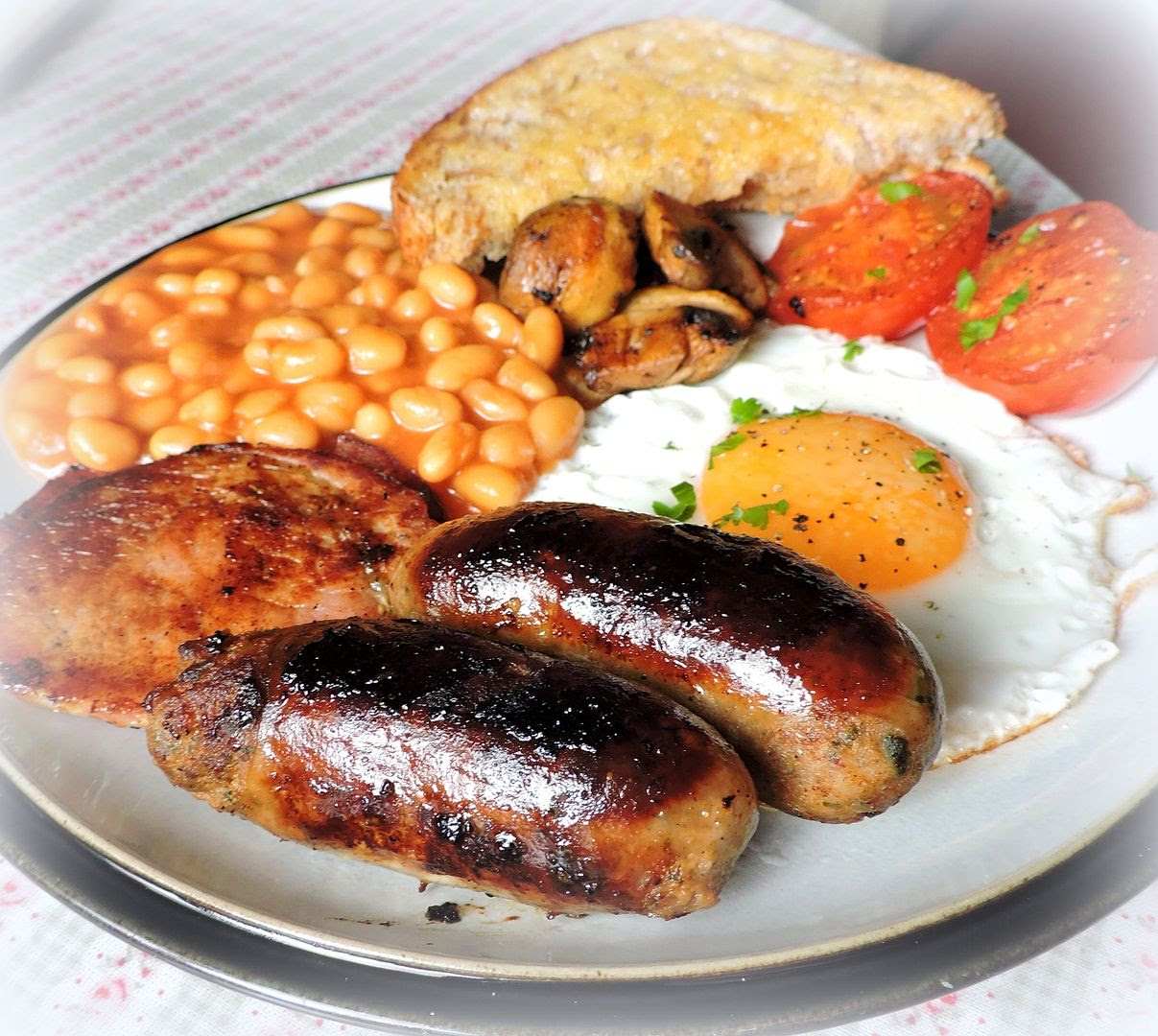 A Traditional British Fry Up