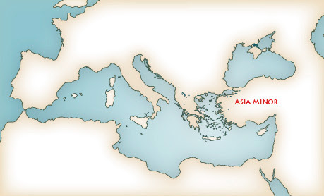 map of asia minor