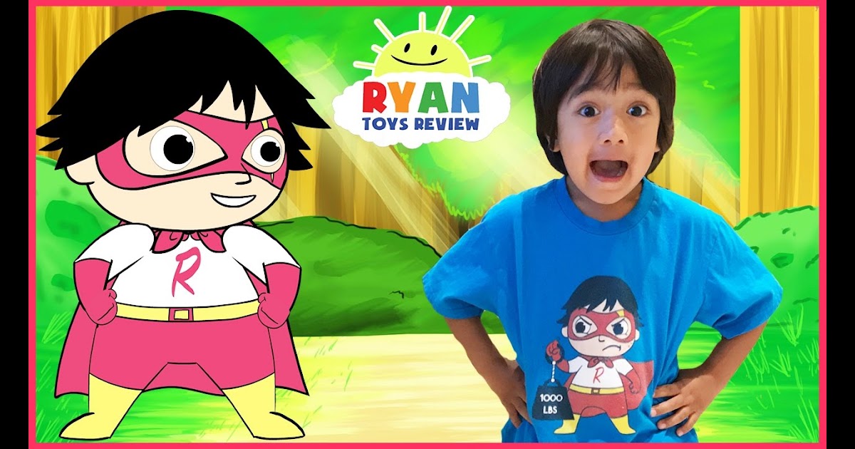 Ryan\'S World Cartoon - 2019 Ryan Toys Review Kids T Shirt Ryan's World ...
