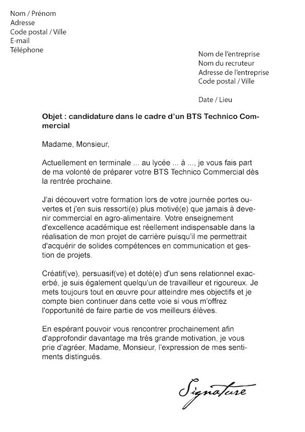 Exemple De Lettre De Motivation Parcoursup Sport  herdakux