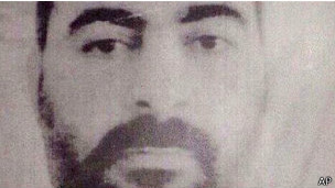Abu Bakr al Baghdadi (foto distribuida por el Ministerio del Interior de Irak)