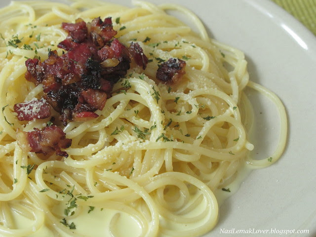 Nasi Lemak Lover: Spaghetti Carbonara
