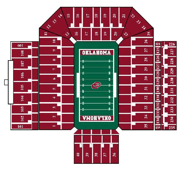 St S Warehouse Seating Chart Oklahoma