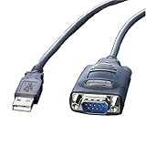 バッファローコクヨサプライ Arvel USBシリアルケーブル 1M グラファイト カラー SRC06USB