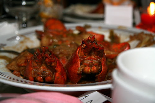 Chinese ginger lobster