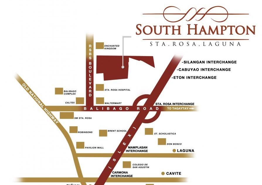 Affordable House and Lot and Condominium  South Hampton Sta Rosa Laguna