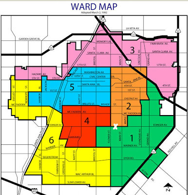 ana santa city wards map straddles council shooting latest