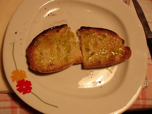 pan con l'olio