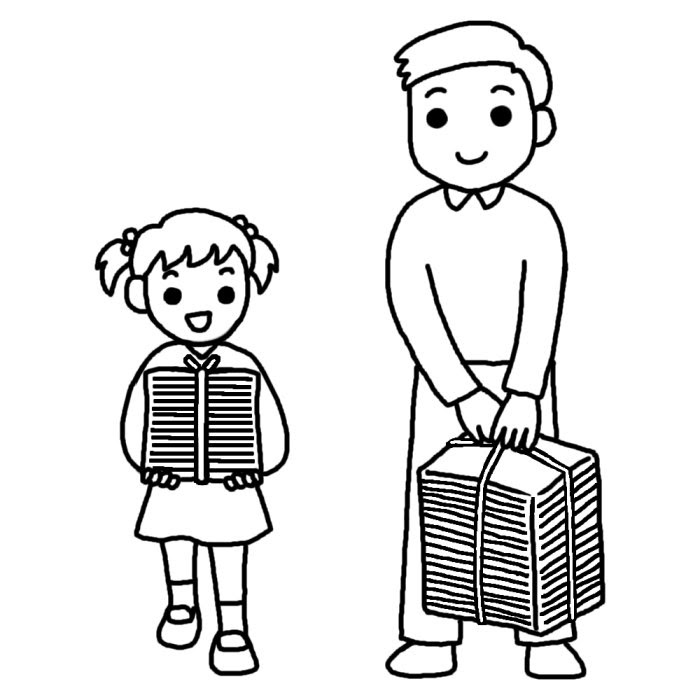 心に強く訴える廃品回収 イラスト 無料 イラスト画像