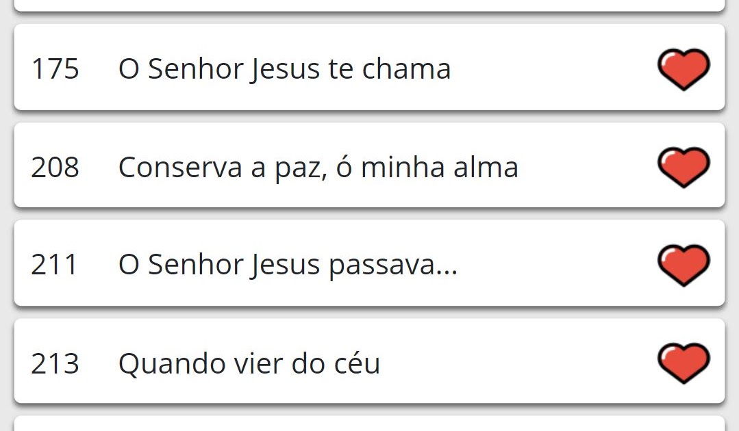 Hinos Ccb Cantados Hinário 5 Do 1 Ao 480 Letras - Hino Ccb 01 Cristo