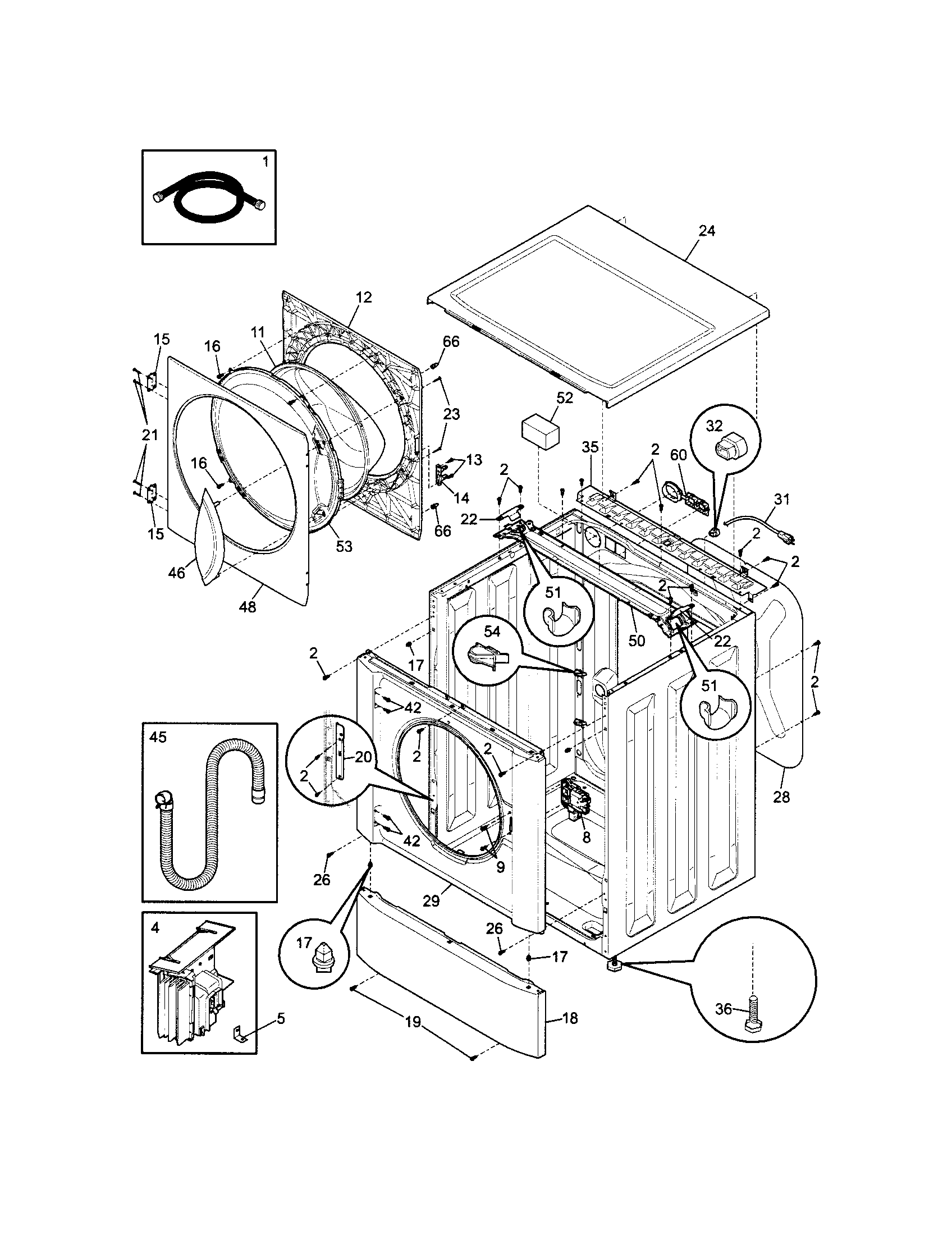 Wiring Diagram  32 Frigidaire Washing Machine Parts Diagram