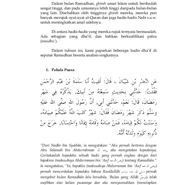 Materi Kultum Singkat Ceramah Tentang Bulan Ramadhan