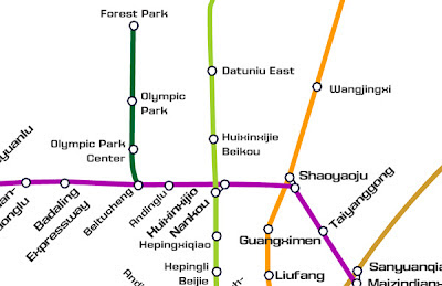 Beijing Subway Map Beijing Subway Line 8