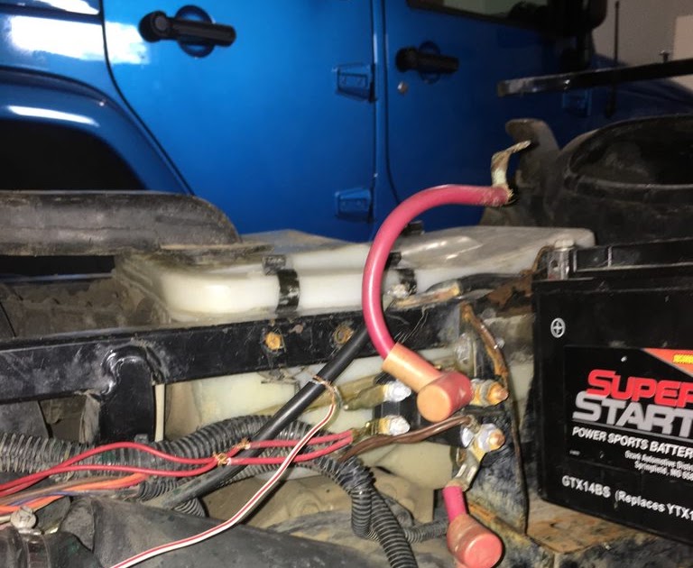 How To Wire A Selonid On A Polaris 500 / Polaris Starter Solenoid